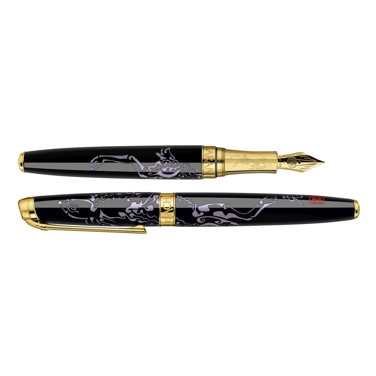Caran d'Ache Year of the Rabbit Fountain Pen, Limited Edition, detail view 3