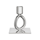 Christofle Vertigo Silver-Plated Single-Ring Candlestick Holder — additional view