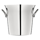 Christofle Vertigo Silver-Plated Champagne Cooler for Two Bottles in silver-plate on a white background