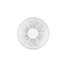 Christofle Malmaison 2 Porcelain Coffee Cup and Saucers Platinum Finish — additional view