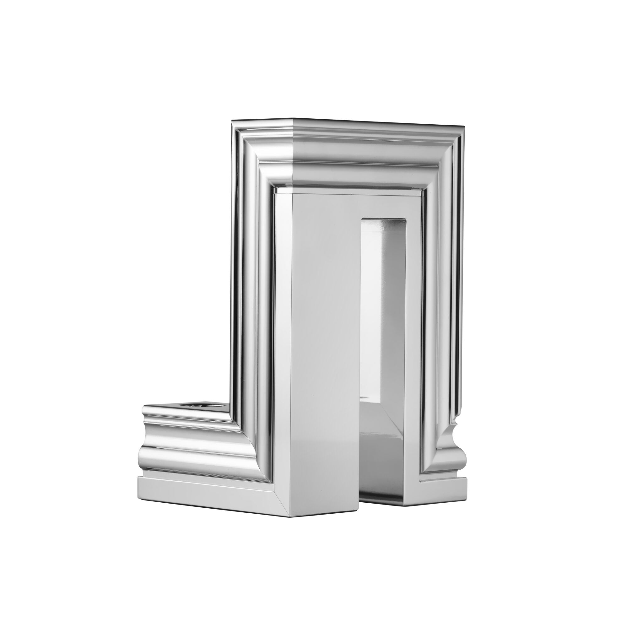 Christofle Perspectives Chrome Aluminium 2-light Candelabra — additional view