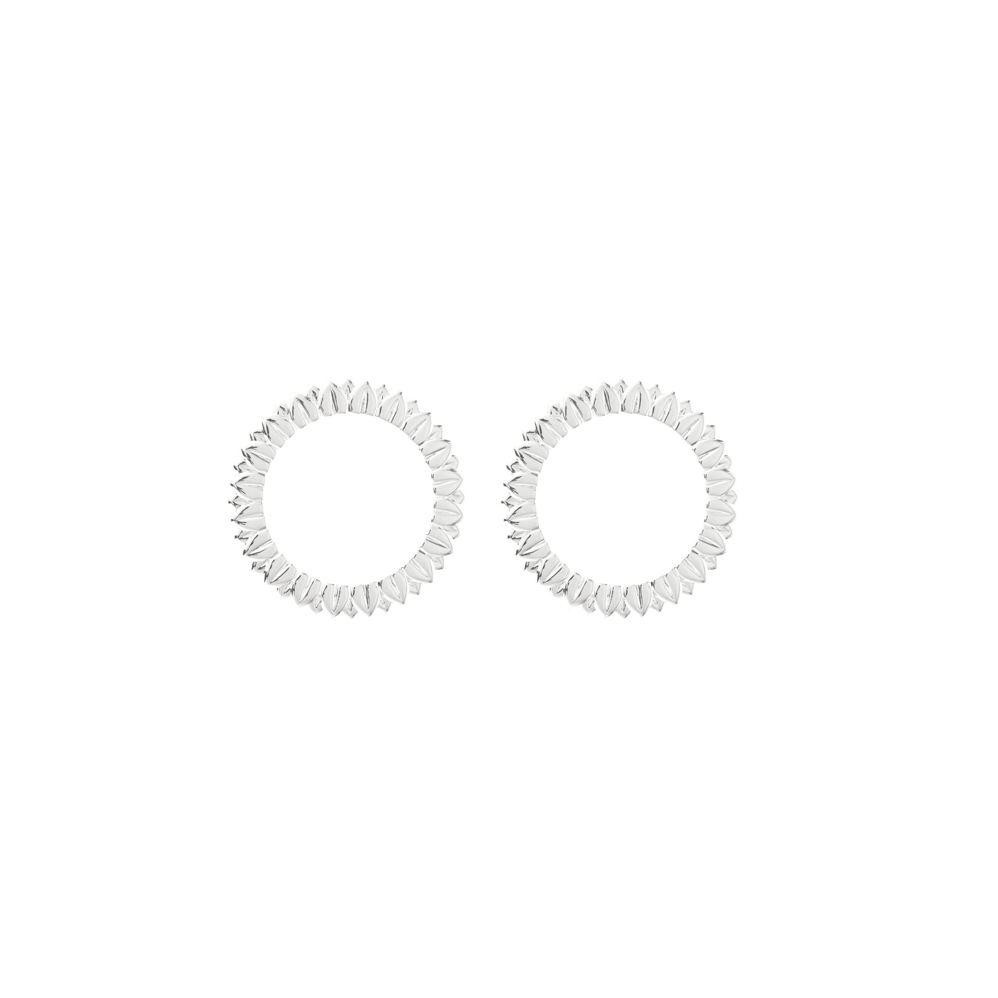 Christofle Malmaison Silver-Plated Set of 2 Palmettes Napkin Rings — additional view