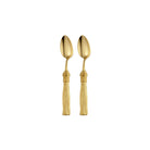Christofle Pompon Gilded Silver-Plated Coffee Spoon Set — additional view