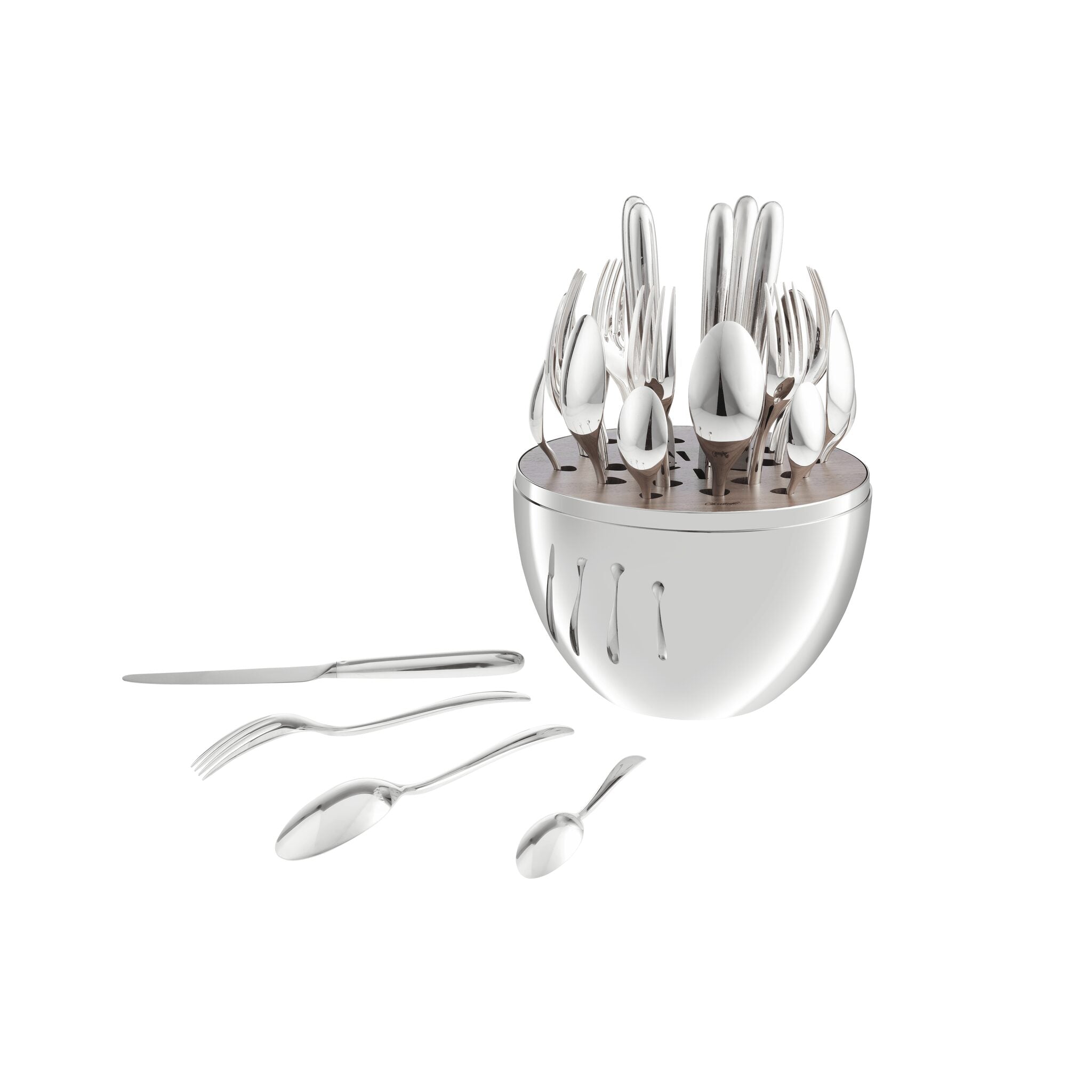 Christofle Mood Skyline ISTANBUL - Silver-Plated 24-Piece Flatware Set — additional view