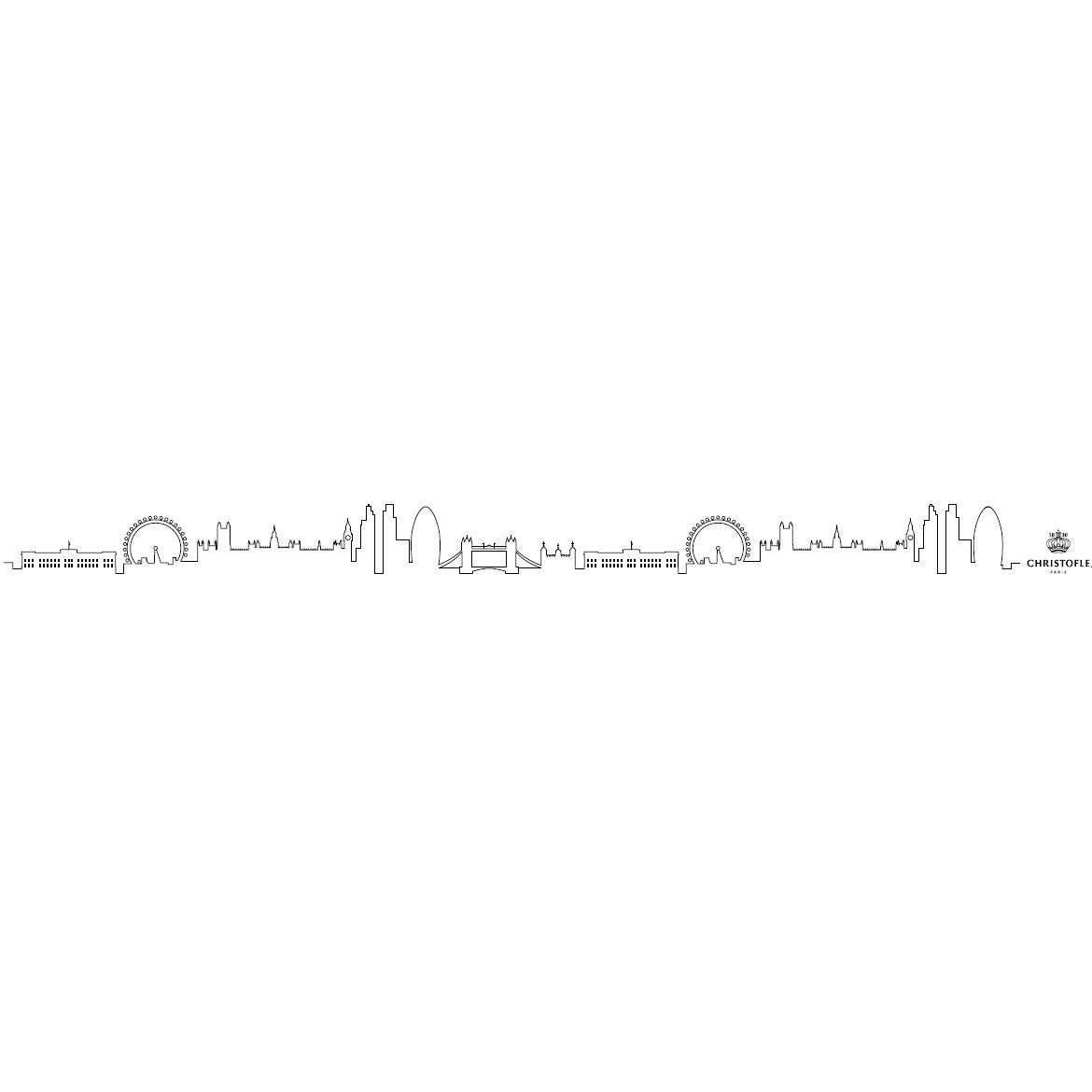 Christofle Mood LONDON - Silver-Plated 24-Piece Flatware Set — additional view