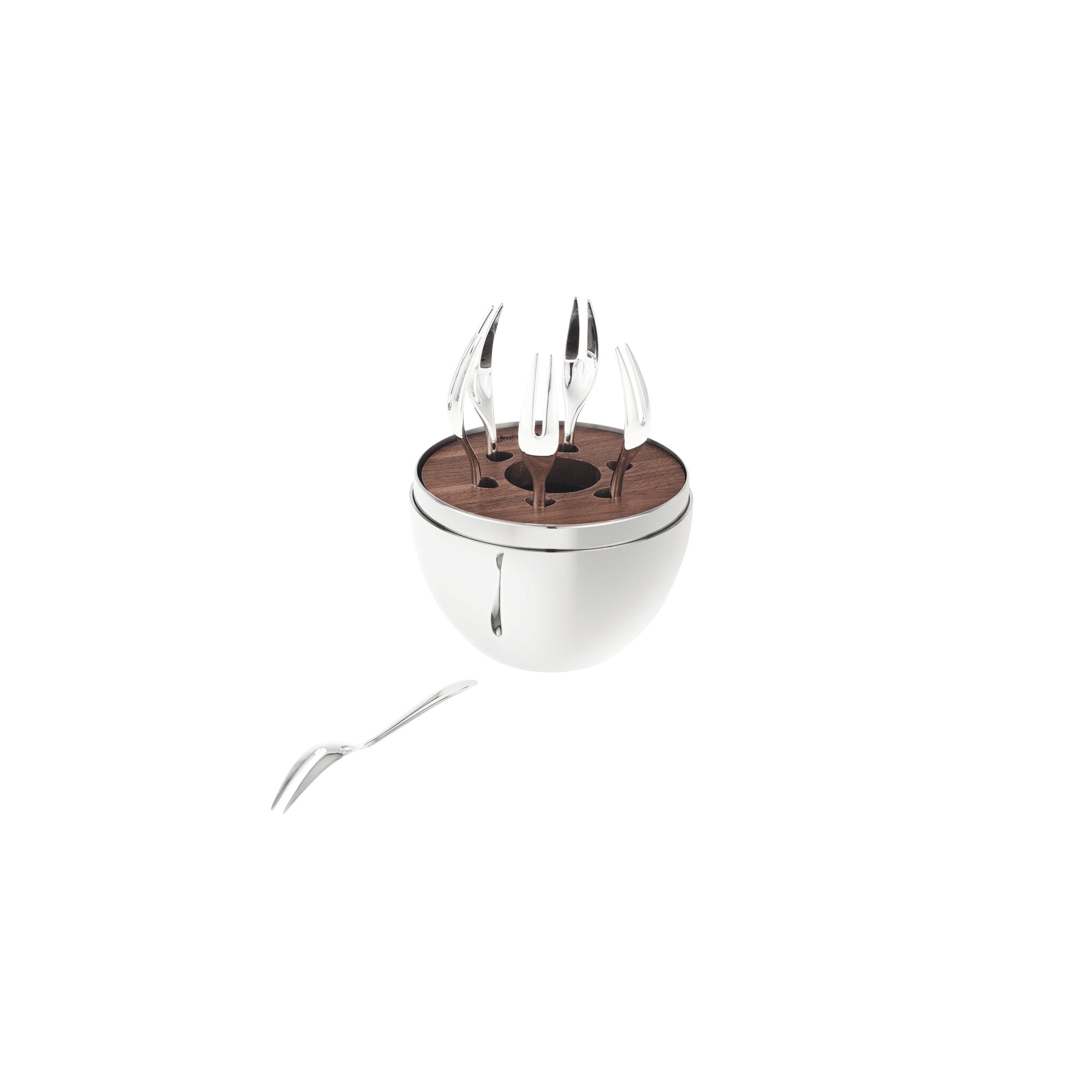 Christofle Silver-Plated 6-Piece Cocktail Forks Set — additional view