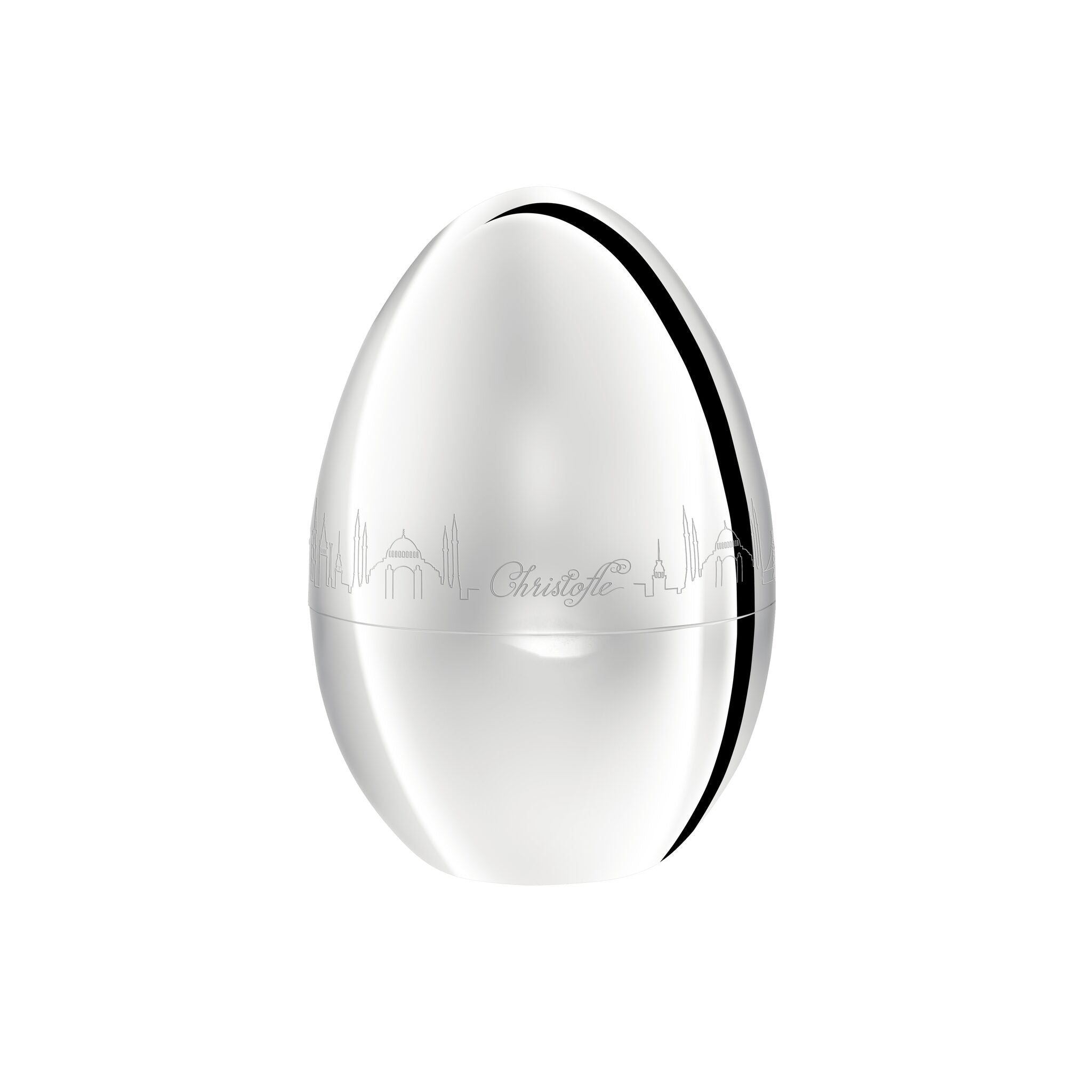 Christofle Mood Skyline 6-Piece Silver-Plated Espresso Spoon Set - ISTANBUL — additional view