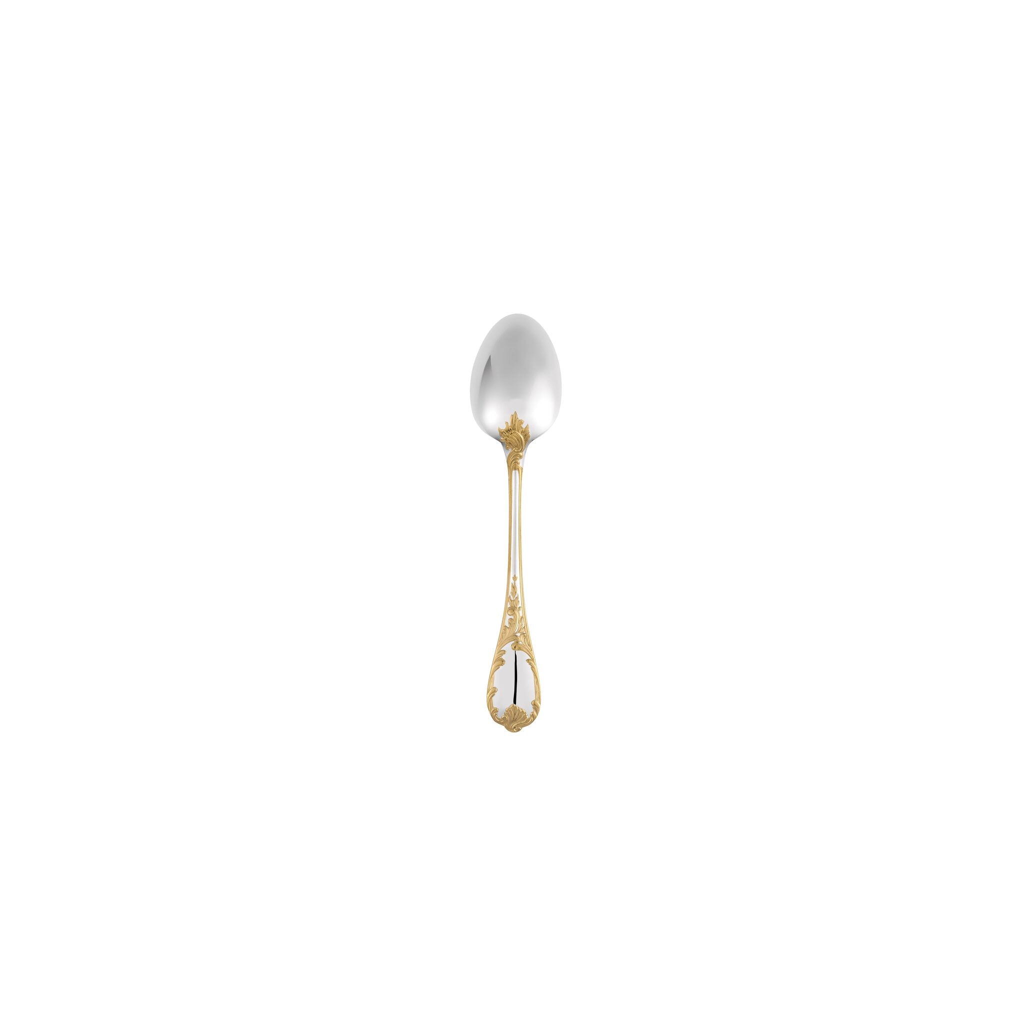 Christofle Partially Gilded Silver Plated After Dinner Teaspoon — additional view