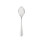 Christofle Origine Stainless Steel Coffee Spoon in stainless steel on a white background