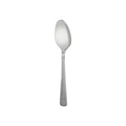 Christofle Osiris Stainless Steel Coffee Spoon in stainless steel on a white background
