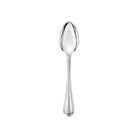 Christofle Spatours Silver-Plated Espresso Spoon in silver-plate on a white background