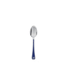 Christofle Silver-Plated After Dinner Teaspoon - Marbled Blue in silver-plate on a white background