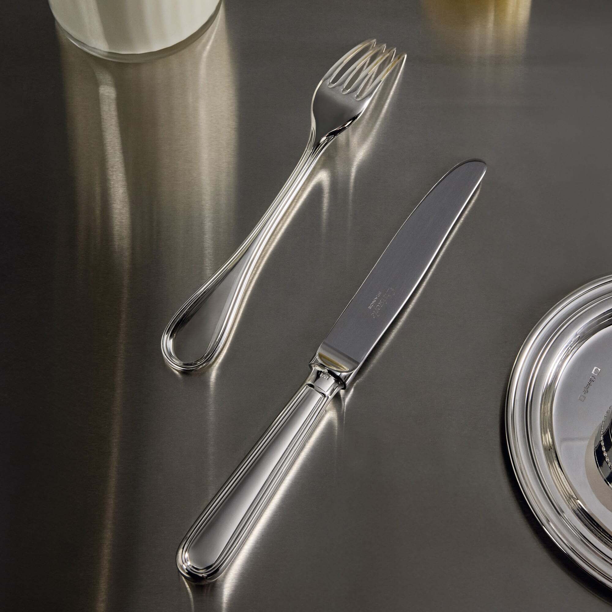 Christofle Albi Flatware Set — 24-piece set / Silver-Plate