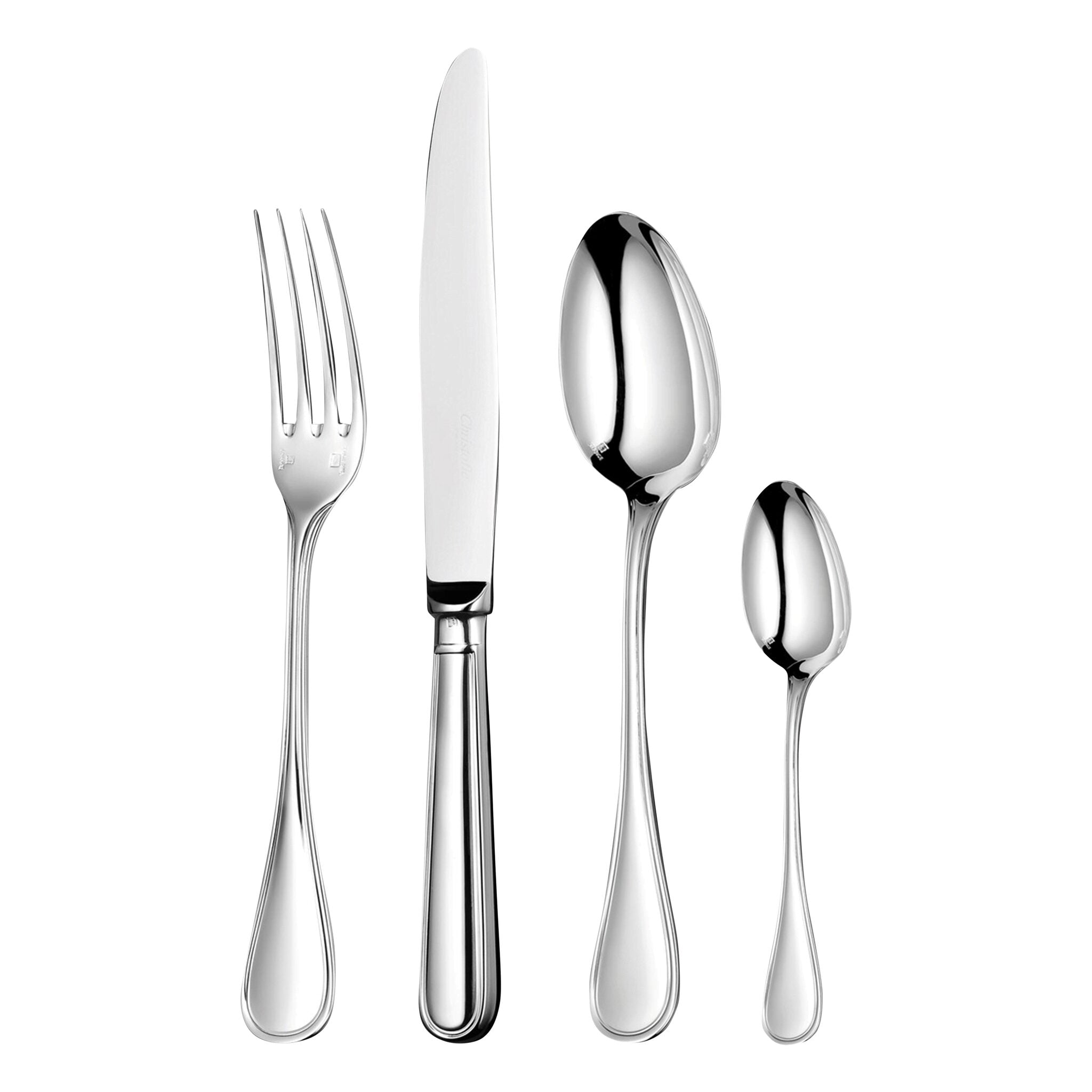 Christofle Albi Flatware Set — 24-piece set / Stainless Steel