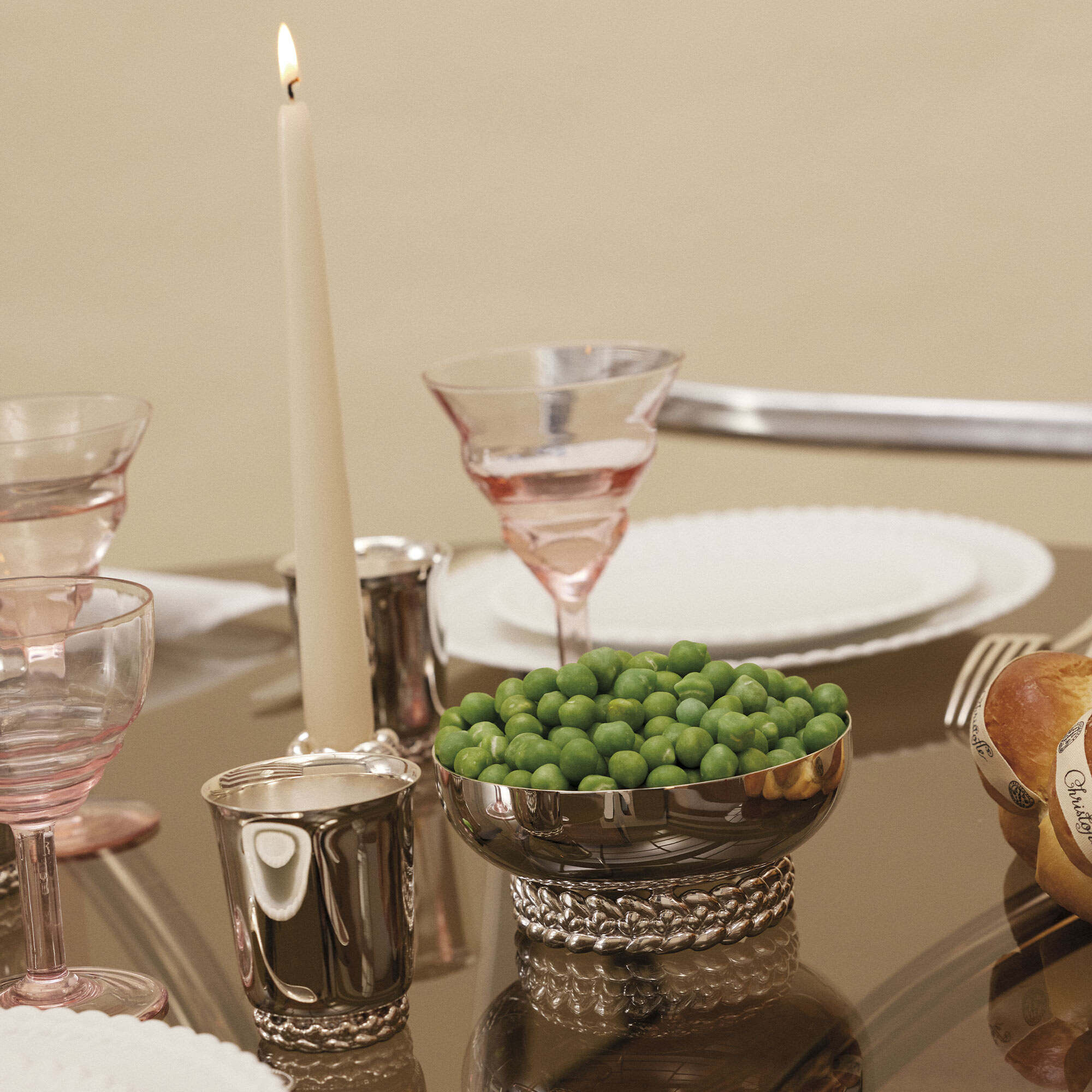 Christofle Babylone Silver-Plated Cup — additional view