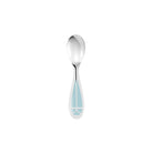 Christofle Talisman Silver-Plated Baby Spoon - Ice Blue in silver-plate on a white background