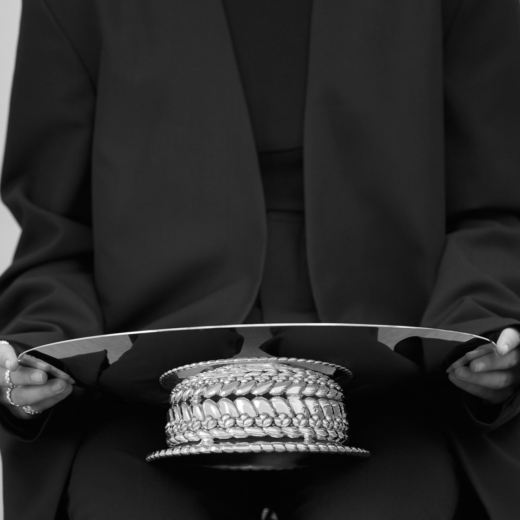 Christofle Babylone Silver Plated Centerpiece — additional view