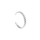 Christofle Babylone Sterling Silver Bangle, view 4