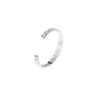 Christofle Babylone Sterling Silver Bangle, view 5
