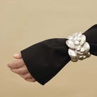 Christofle Babylone Sterling Silver Cuff Bracelet, view 4