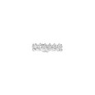 Christofle Babylone Sterling Silver T-Bar Ear Cuff on a white background