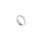 Christofle Babylone Sterling Silver Thin Bangle Ring, view 5