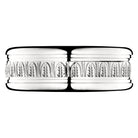 Christofle Malmaison Silver-Plated Bottle Ring in silver-plate on a white background