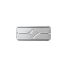 Christofle Bonbonnière Silver-Plated Ace of Diamonds Trinket Box on a white background