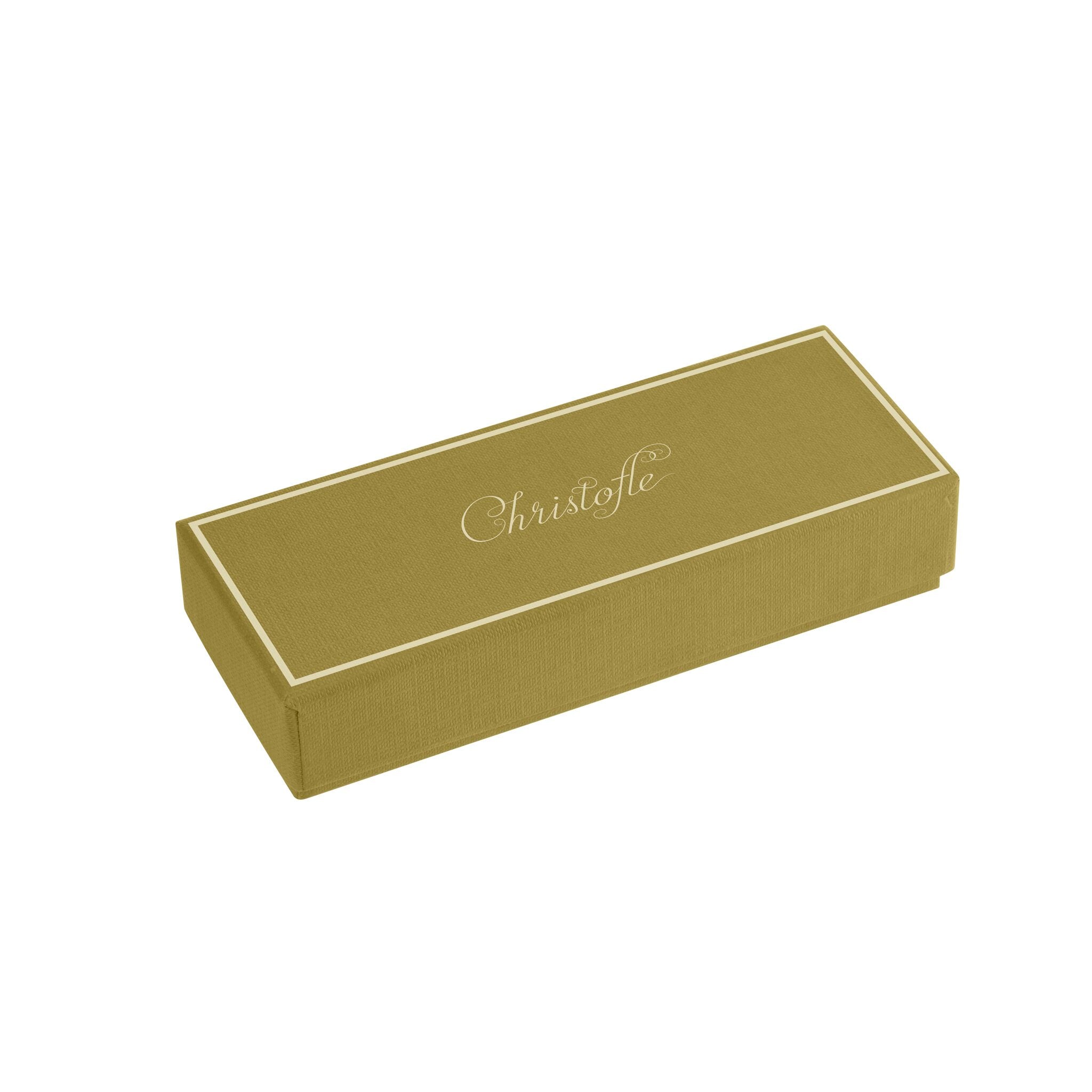 Christofle Rosette Gilded Metal Bookmark — additional view