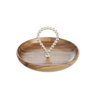 Christofle Perles Silver-Plated and Walnut Bowl - 6.7in — additional view