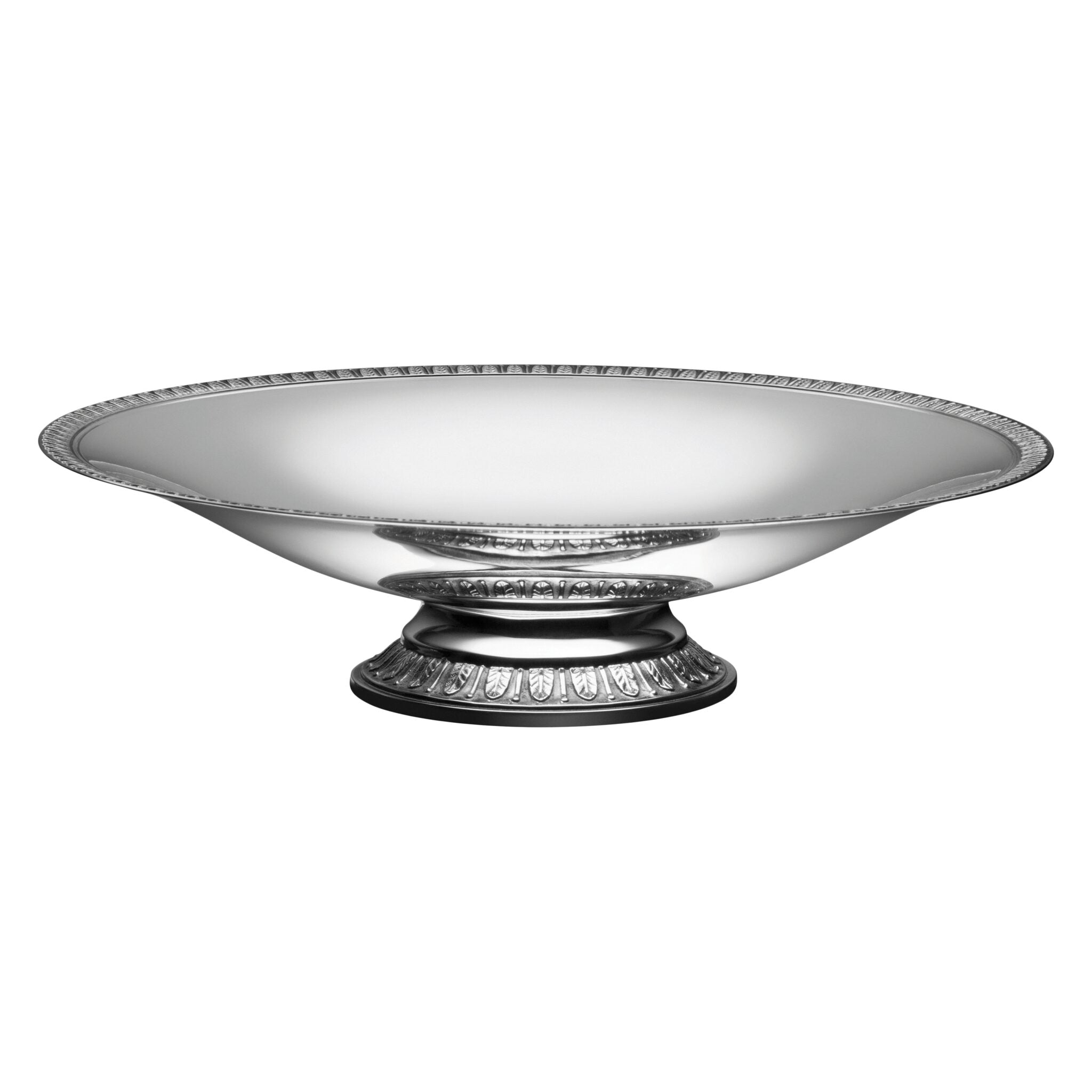 Christofle Malmaison Silver-Plated Fruit Bowl with Pedestal Base — additional view