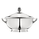 Christofle Malmaison Silver-Plated Soup Tureen with Lid in silver-plate on a white background