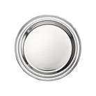 Christofle Albi Silver-Plated Individual Bread Plate in silver-plate on a white background
