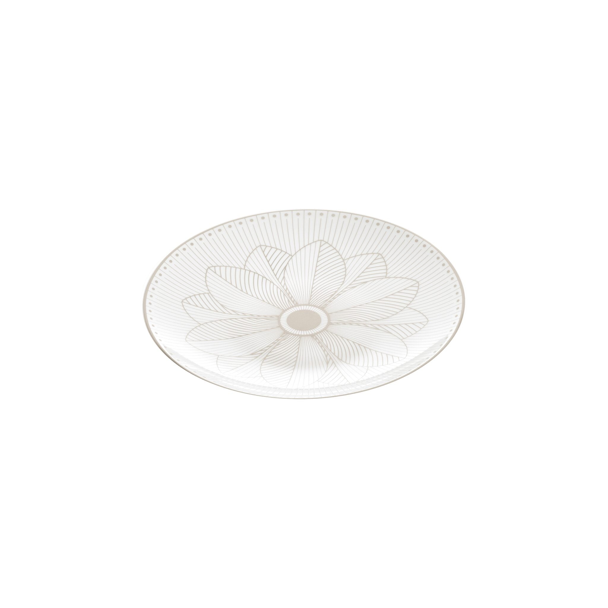 Christofle Malmaison Porcelain Bread Plate Platinum Finish — additional view