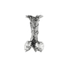 Christofle Silver-Plated Carrot Bunch Shape Vase in silver-plate on a white background