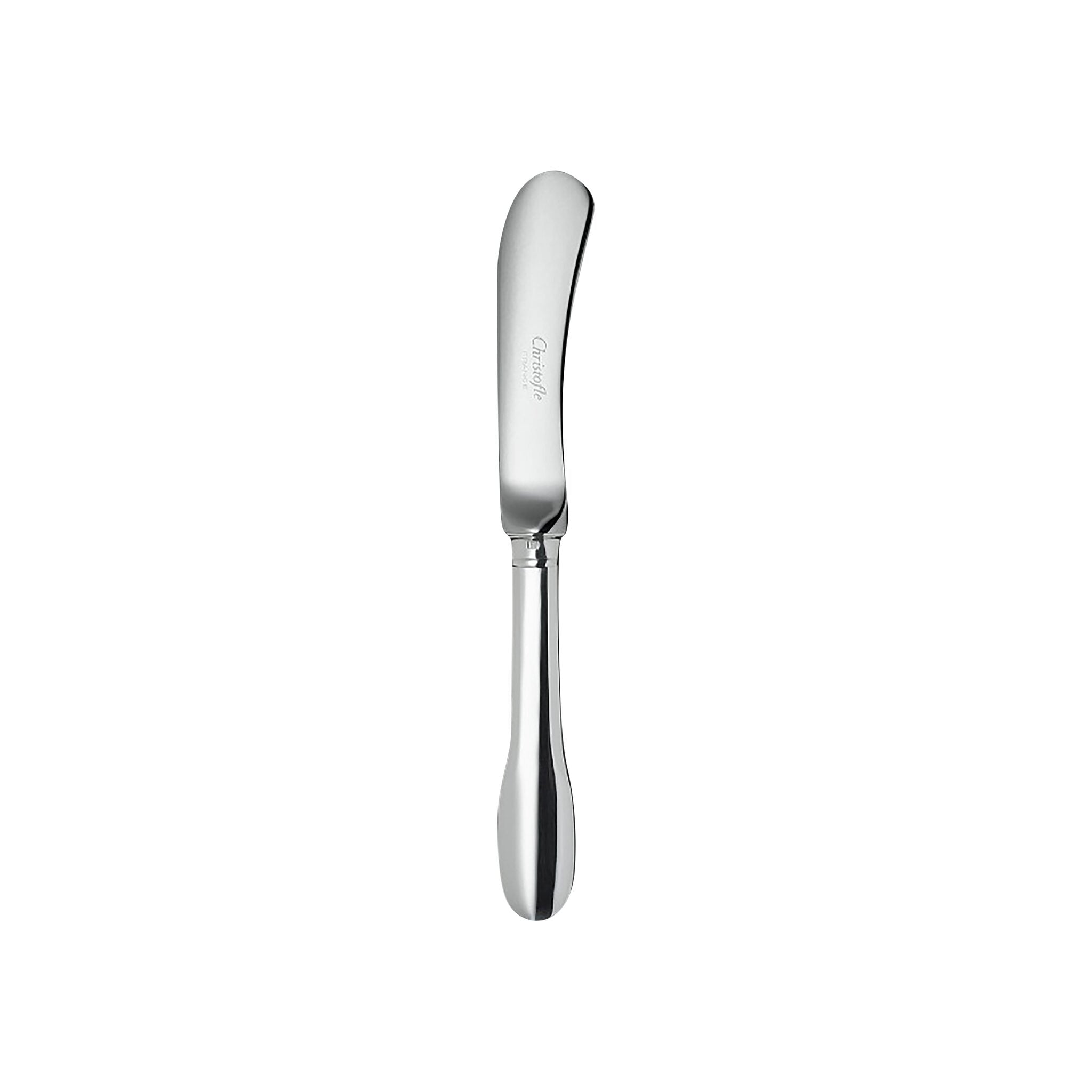 Christofle Butter Spreader Cluny Sterling Silver in sterling silver on a white background