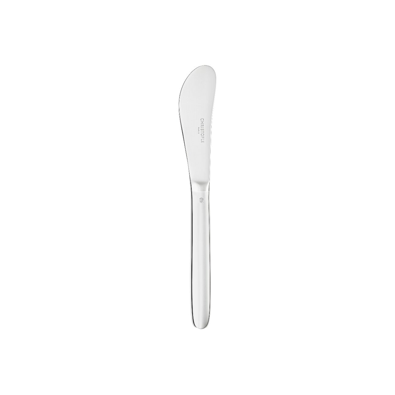 Christofle Butter Spreader Mood Silver Plated in silver-plate on a white background