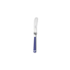 Christofle Silver-Plated Butter Spreader - Marbled Blue in silver-plate on a white background