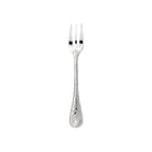 Christofle Jardin d'Eden Silver-Plated Cake Fork in silver-plate on a white background