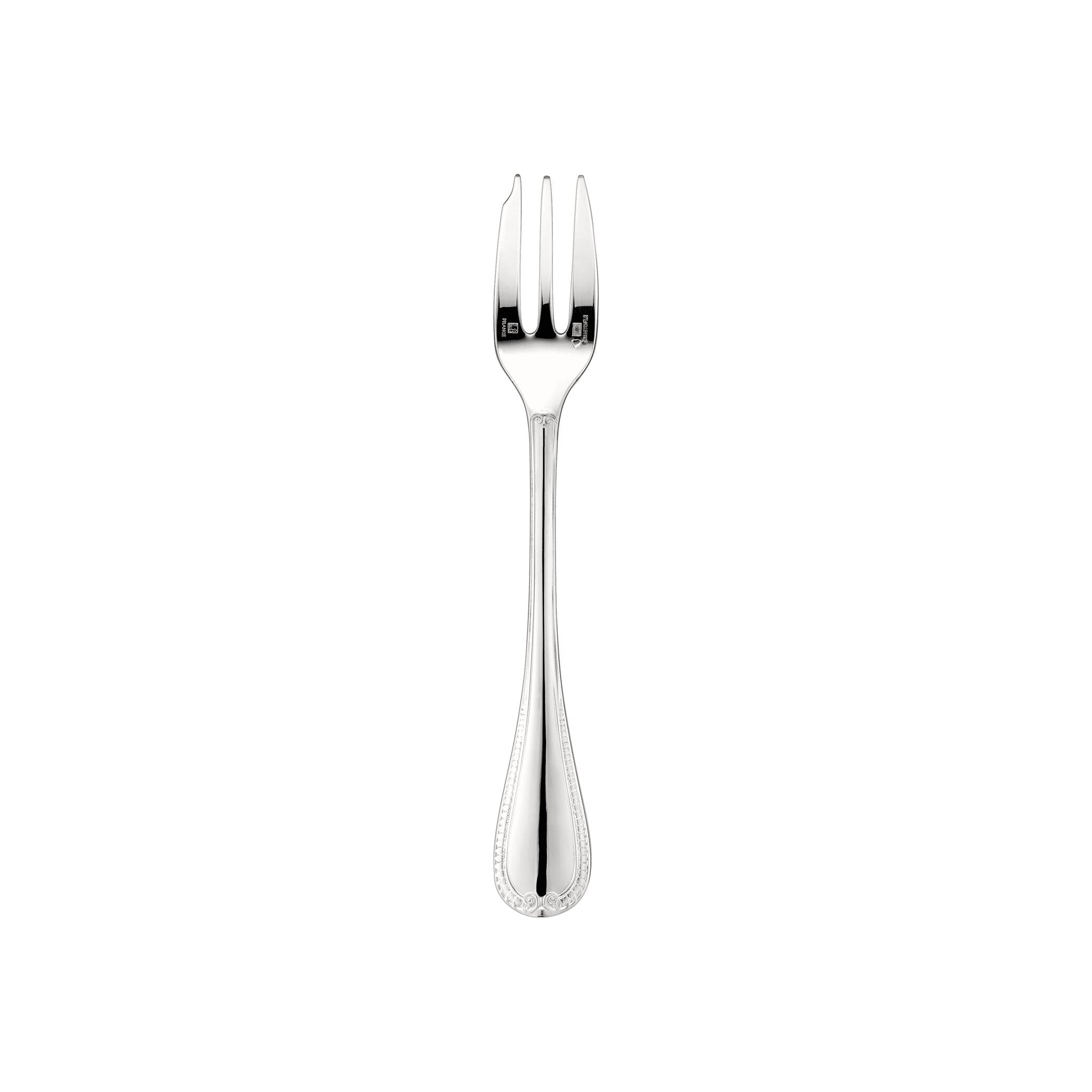 Christofle Malmaison Silver-Plated Cake Fork — additional view