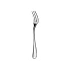 Christofle Stainless Steel Cake Fork in stainless steel on a white background
