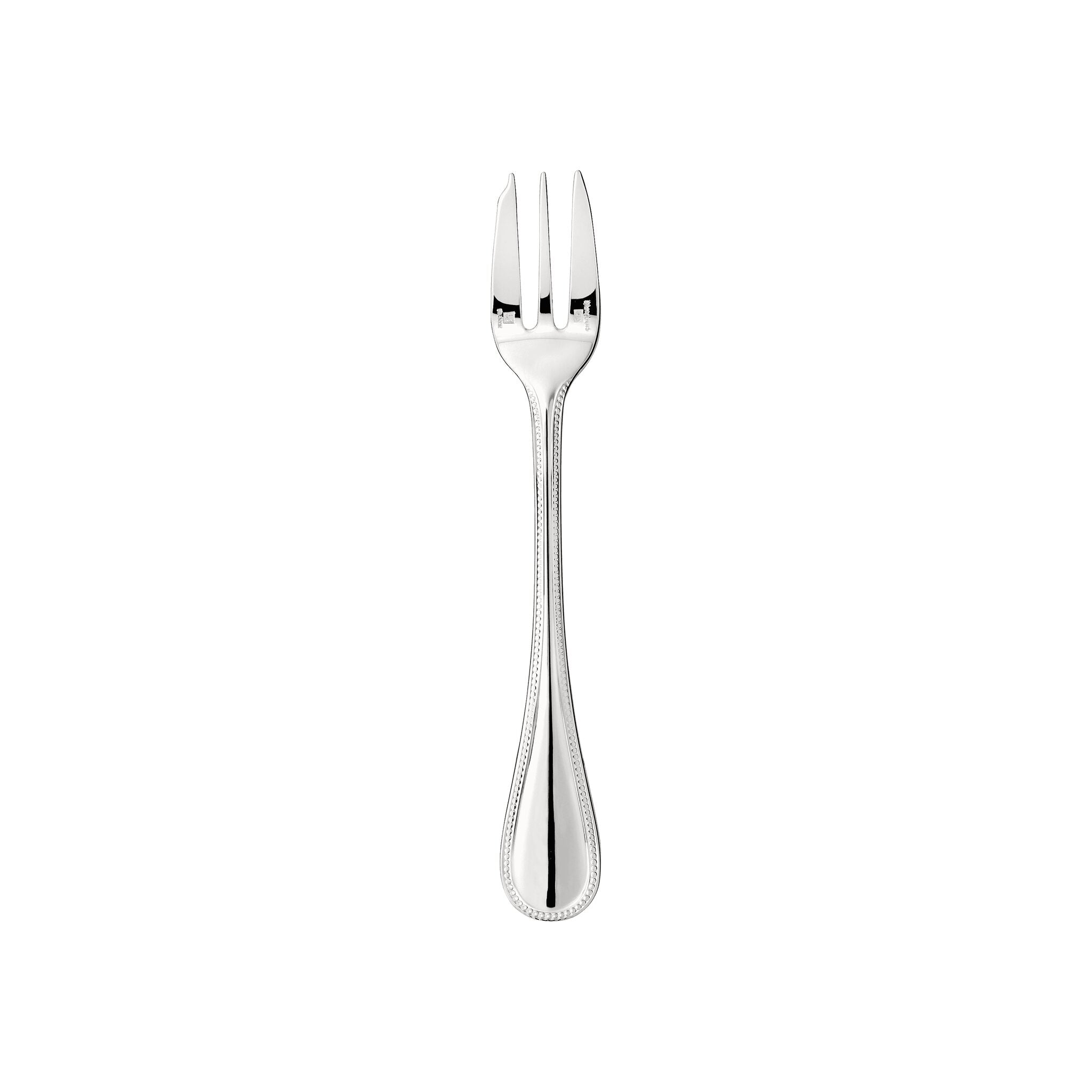 Christofle Perles Silver-Plated Cake Fork — additional view