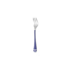 Christofle Silver-plated Cake Fork - Marbled Blue in silver-plate on a white background