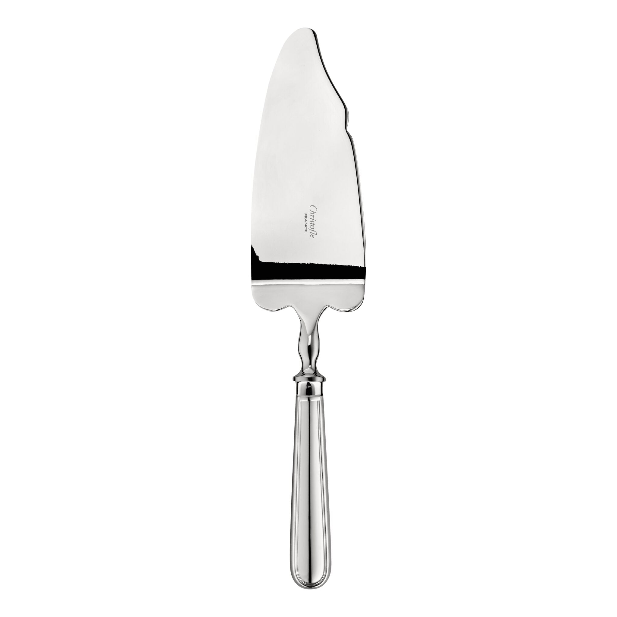 Christofle Albi Silver-Plated Cake Server in silver-plate on a white background
