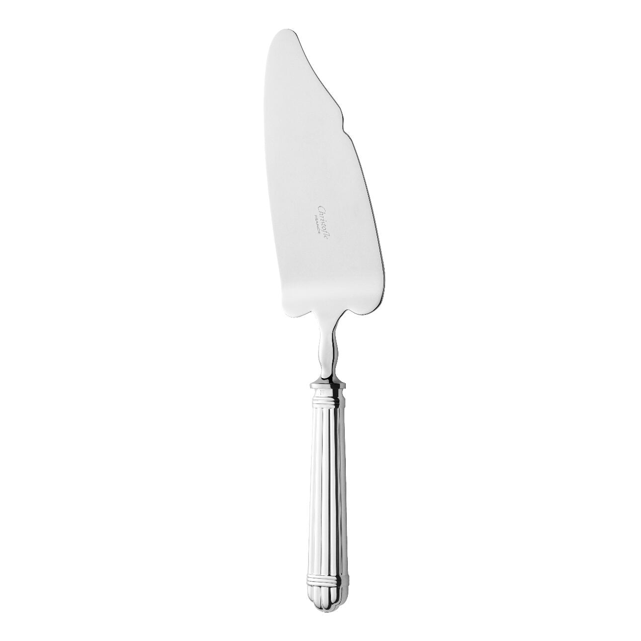 Christofle Aria Silver-Plated Cake Server in silver-plate on a white background