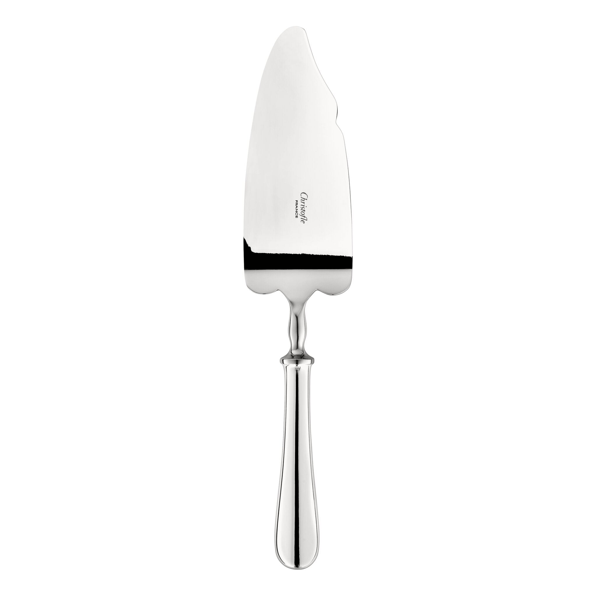 Christofle Fidelio Silver-Plated Cake Server in silver-plate on a white background