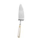 Christofle Malmaison Partially Gilded Silver-plated Cake Server in silver-plate on a white background