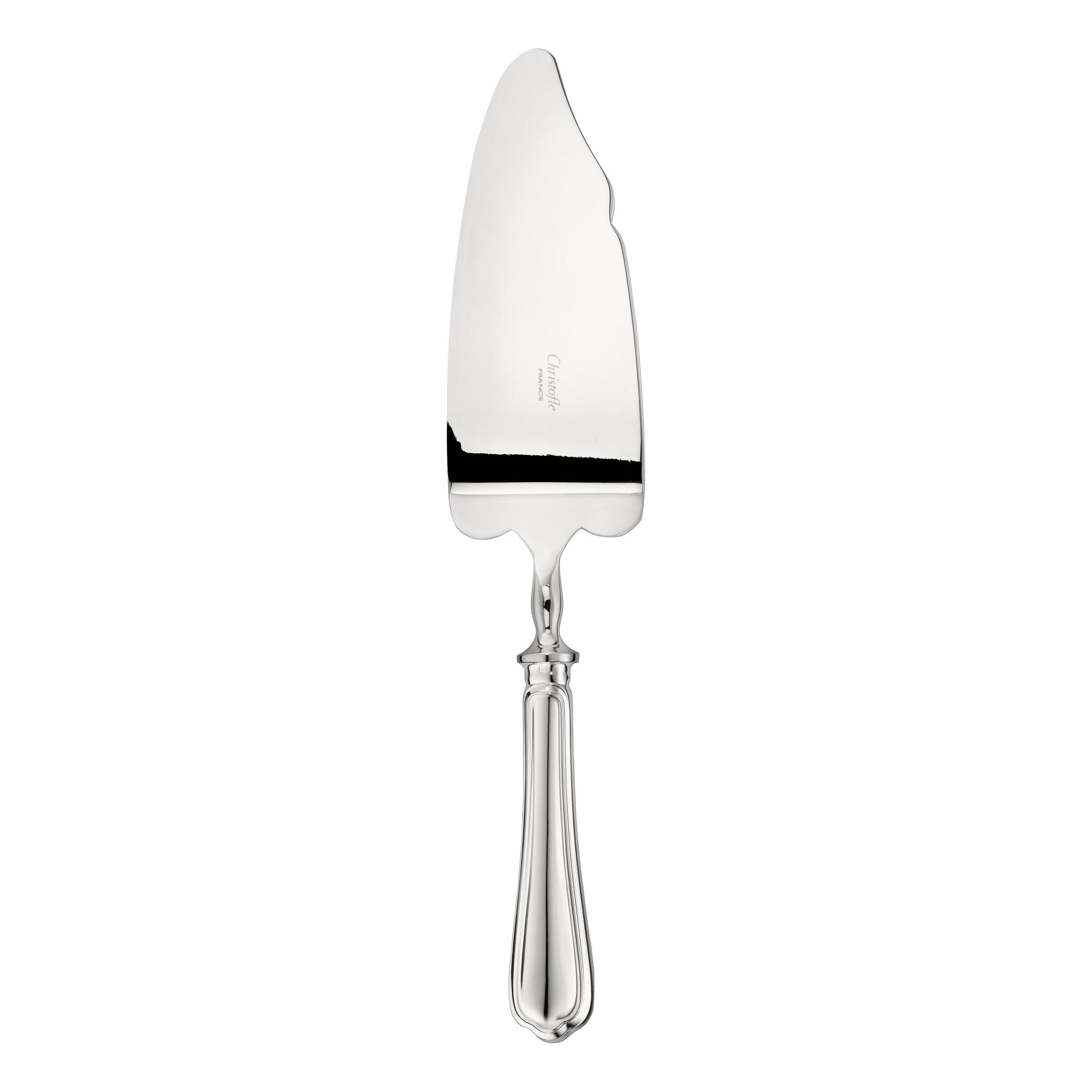 Christofle Spatours Silver-Plated Cake Server in silver-plate on a white background
