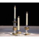 Christofle Large Stainless Steel Candle Holder — additional view