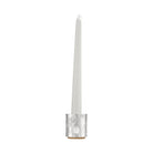Christofle Sève d'Argent Silver Plated Candle Holder in silver-plate on a white background